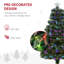 48' H Lighted Artificial Pine Christmas Tree