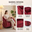 Fauteuil d'appoint rembourré 30,7 po-129444754