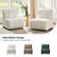Ensemble de canapé modulaire en chenille 4 pièces 112 po Shalon-234219392