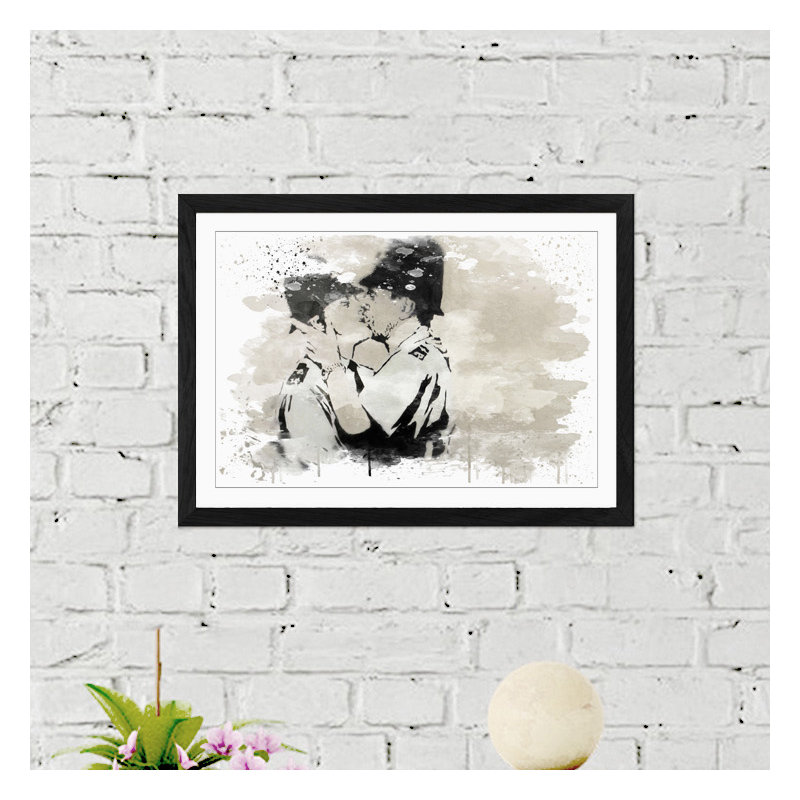 Print, Framed Picture, 45cm H x 62cm W