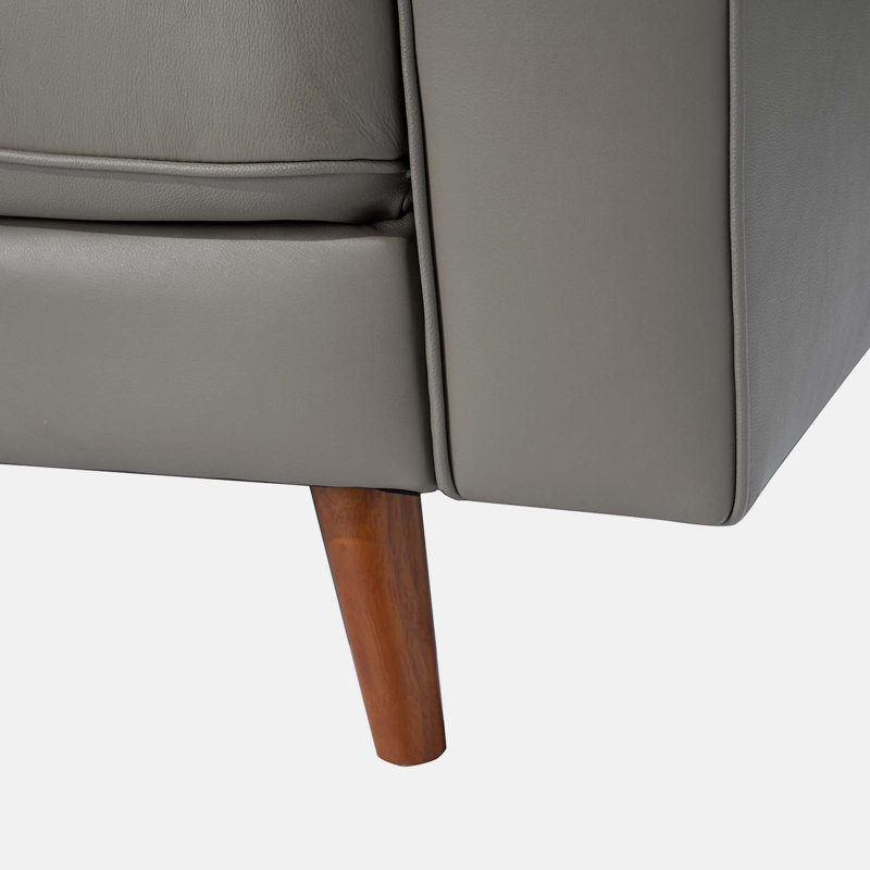 Koloski 35 po, Cuir véritable gris clair