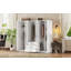 Rangement pour garde-robe en bois à 6 portes avec 6 grands tiroirs-507258819