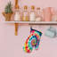 Sergé en coton Bright Rainbow Swirls