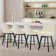 Swivel Upholstered 26''Counter Stool And Bar Stools With Full Back And Solid Wood Frame