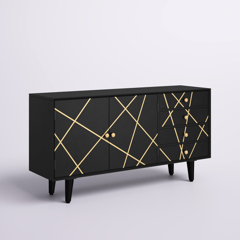 Violeta Solid Wood Accent Cabinet