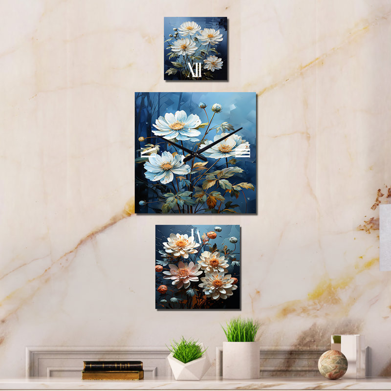 Seandrea Metal Wall Clock