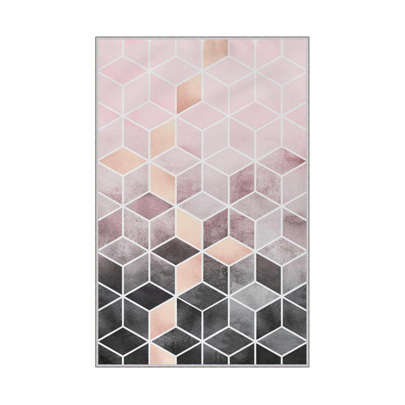 Stylish 3D Printed Carpet, 31.5 x 47.2 inches | 100% Polyester, Antibacterial, Non-Slip PVC Underside | Machine Washable, Pile Height: 0.3 inches | Durable & Easy to Clean for Living Room, Bedroom, and Office Decor