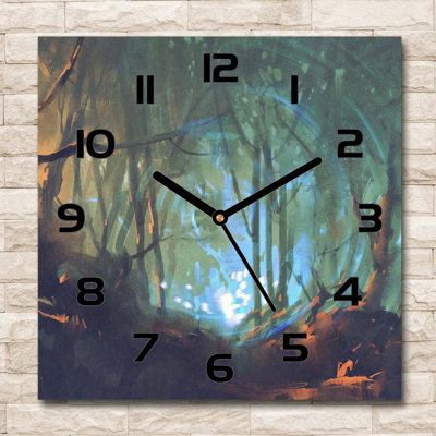 Ilani Glass Wall Clock