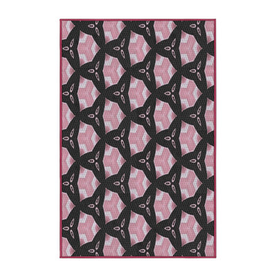 Tapis rose Gotterdammerung