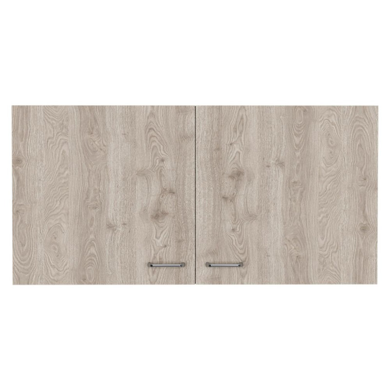 Armoire murale en bois robuste multicolore à panneau de rangement mural 1 pièce Napoles