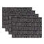 Loop And Dot 100% Cotton Rectangle-535645654