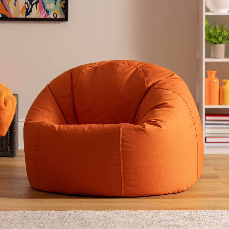 Kingston Water-Resistant Classic Bean Bag,  Orange