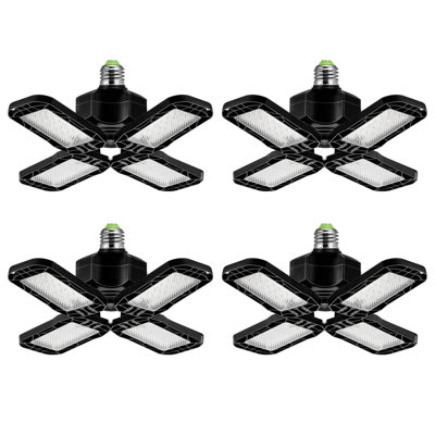 80W LED Deformable Garage Multi-Directional LED Ceiling Light