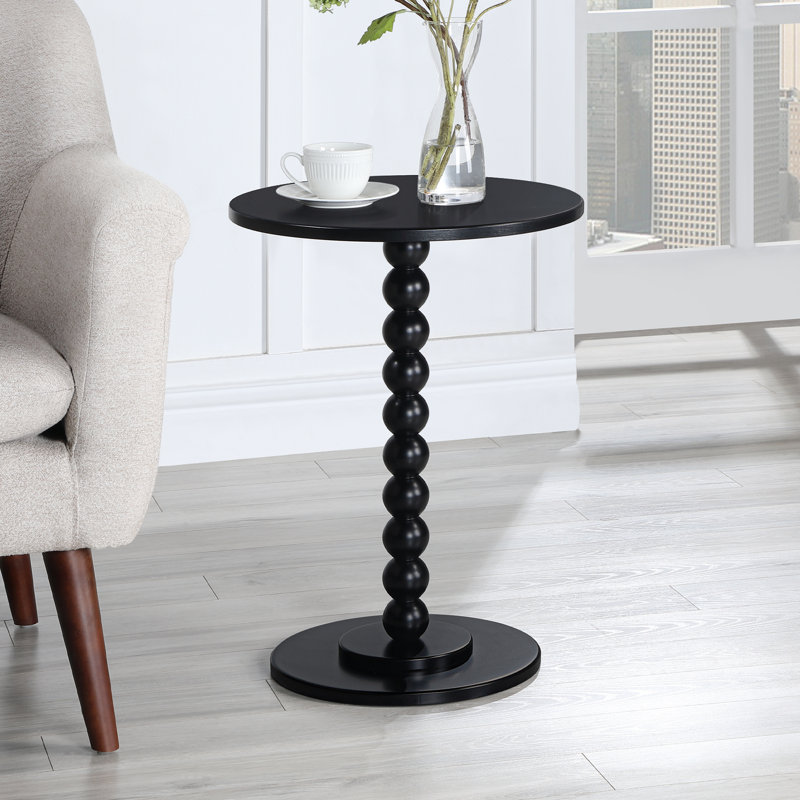 Markell End Table, Black