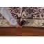 Tapis de couloir indien fait à la main en laine Oushak 3 x 10