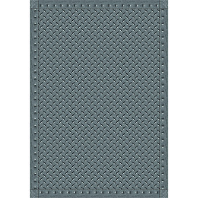 Whimsy Diamond Plate Area Rug