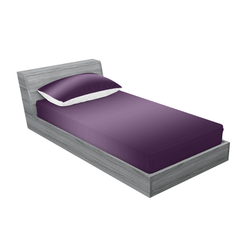 Drap-housse et coussin décoratif Ambesonne, Ensemble de draps pour lit simple + 5 pièces supp