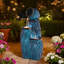 Fontaine d'extérieur en céramique 29 po à texture ondulée dynamique et bleu glacier bleu sarcelle 29 po-850574214