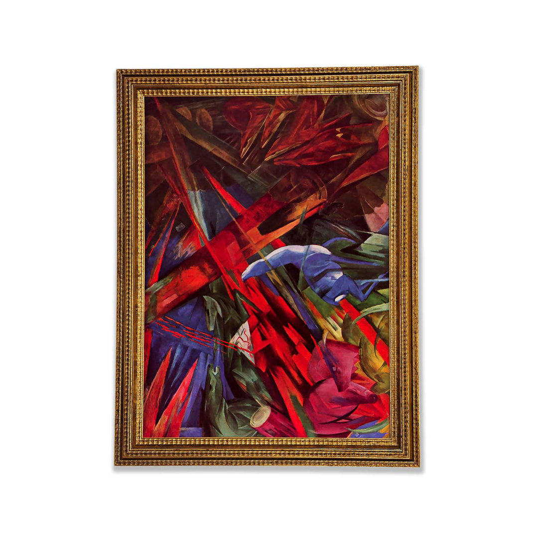 Animal Fates von Franz Marc - Einzelne Bilderrahmen Kunstdrucke