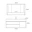 Armoire de salle de bain moderne haut de gamme