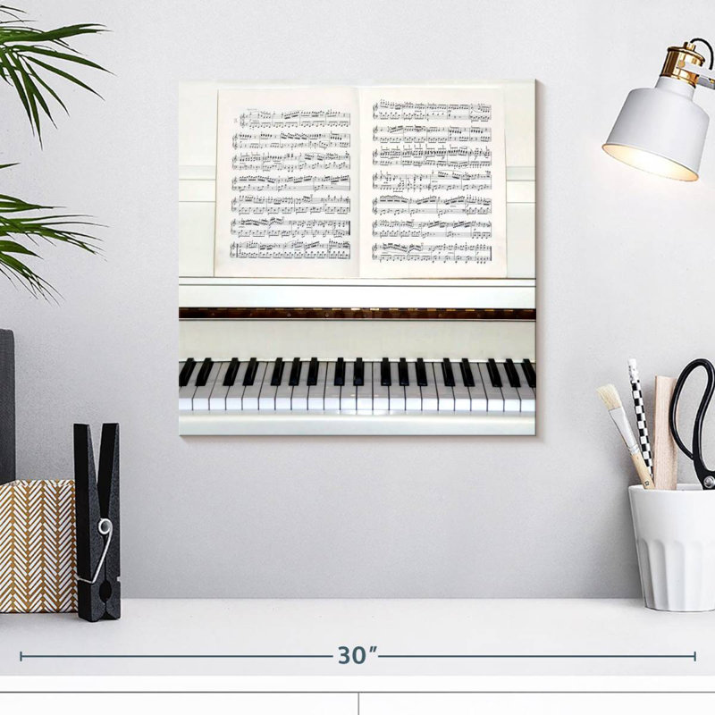 Abarca Piano Lesson, H 16 po x l 16 po