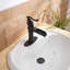 Robinet de salle de bain à un trou avec drain-61756628