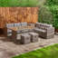 Lashika 8 - Person Patio Dining Set with Rectangular Table , Cushions Included
