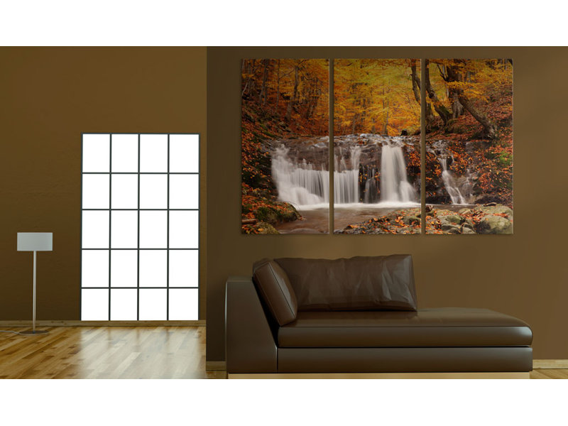 3 Piece No Frame Print on Canvas, 80cm H x 120cm W