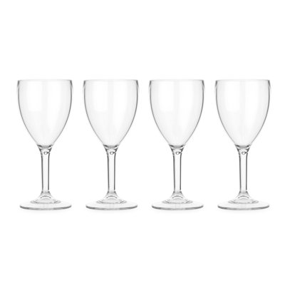 LAY-Z-SPA POLYCARBONATE WINE GLASS