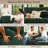 U Shaped Modular Sectional Sectional Sofa With Chaise & Ottoman-1241366924
