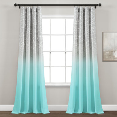 Semi Sheer Curtain Pair