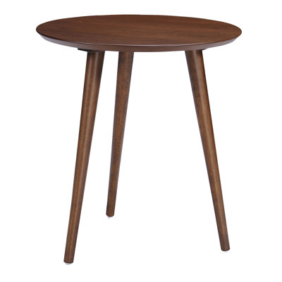 Bryoni Round Mid-Century End Table