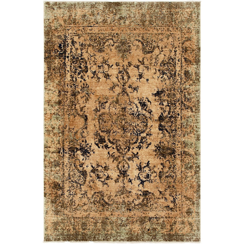 Garth Oriental Indoor Rug, Rectangle 4' x 6'