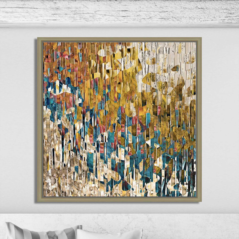 «Cleansed From All Sin, 1 John 1: 7» par Mark Lawrence, reproduction d'art, Cadre flottant champagne