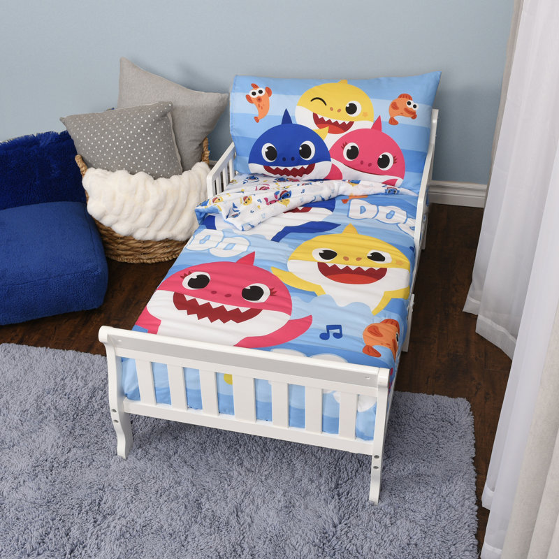 Reversible People Toddler Bedding Set