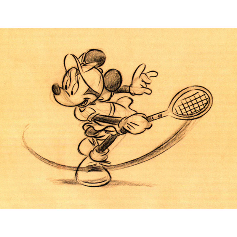 Le retour de Minnie, H 18 po x l 24 po