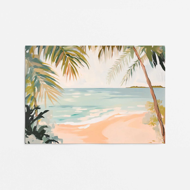 Impression de rouleau ombre tropicale, H 12 po x l 16 po