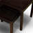 Charming 2-Piece Eucalyptus Nesting Table Set For Outdoor Enjoyment