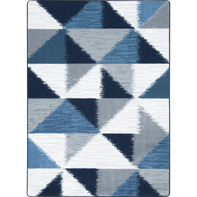 First Take Stellium Lapis Area Rug, Rectangle 5'4" x 7'8"