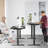 Ivion Adjustable Metal Base Standing Desk-104818536
