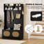 Banc de vestibule 4 en 1 avec portemanteau et tiroirs rabattables 6 crochets doubles-991957463