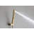 Brass Shower System Mixer Set, 8-10" Square Rainfall & Handheld, Brushed Gold-118708353