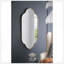 Champagne Gold Decorative Wall Mirror With Notched Edges, Elegant And Versatile For Any Room