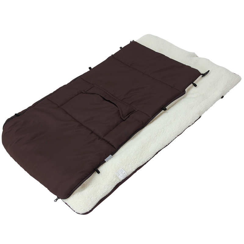 Bayviewpark Polyester Baby Sleeping Bag, Brown/White