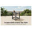 Table de bout extérieure Adirondack