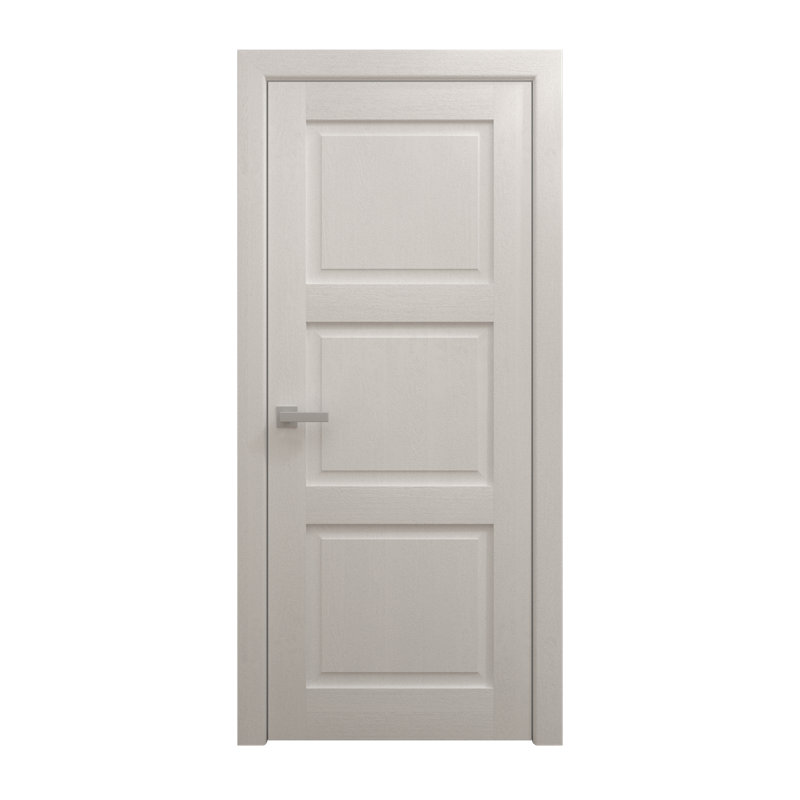 Porte intérieure intérieure | Ego 5010 | Poignée simple à panneau régulier | Portes de salle de bain modernes, 42 po x 96 po