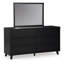 Commode et miroir Tisbury