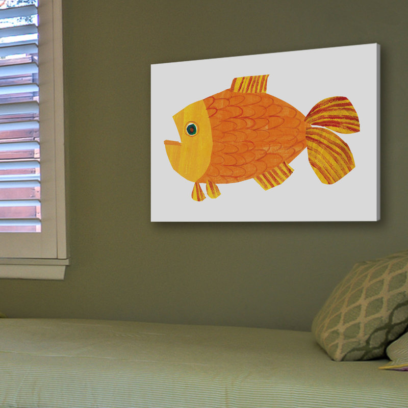 Goldfish - Painting on Canvas, 102cm H x 152cm W