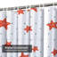 Rideau de douche imperméable avec 12 crochets Star Beach-1114586162