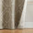 Lely Lattice Embroidered Polyester Blackout Curtain Pair-1417532643